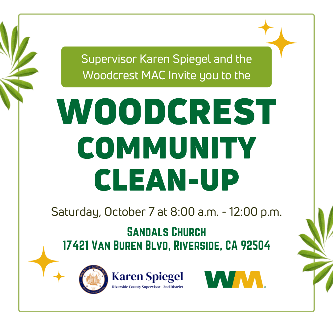 Woodcrest Community Clean Up