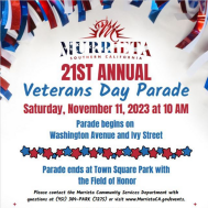 Murrieta Veterans Day Flyer