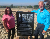 Kathy Azevedo Spirit of Norco Monument Dedication
