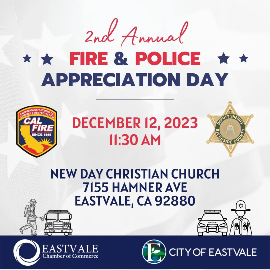 2nd Annual Fire & Police Appreciation Day