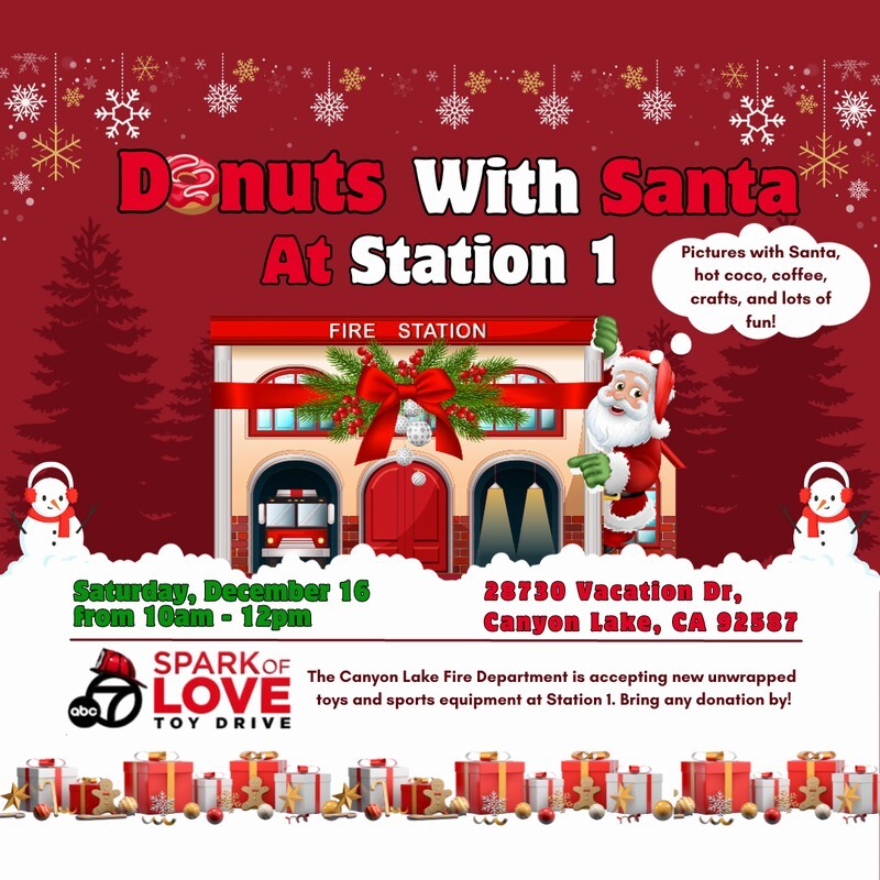 Donuts with Santa