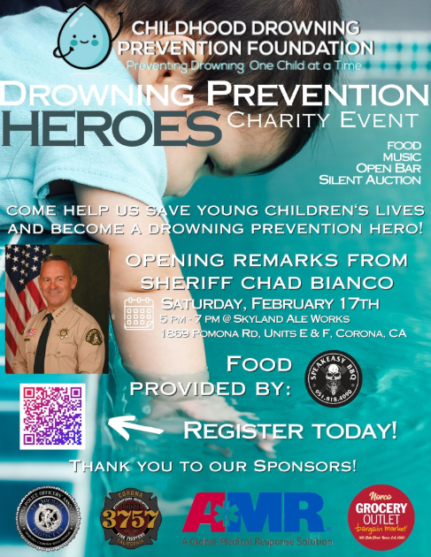 Drowning Prevention Heroes Charity Event