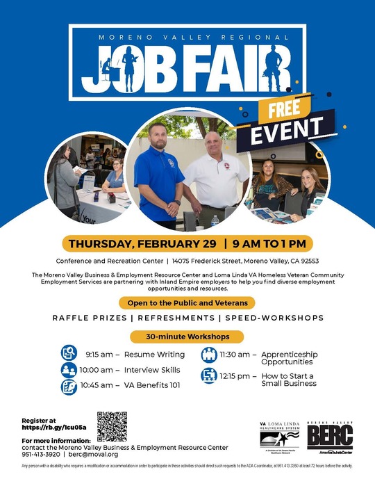 Moreno Valley Regional Job Fair