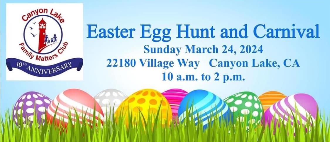 Canyon Lake Easter Egg Hunt and Carnival