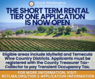 Short Term Rental Applications Flyer