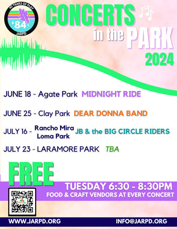 Concerts in the park