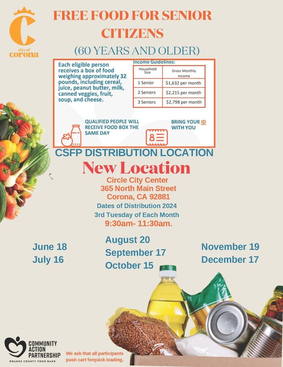 Free Food for Seniors