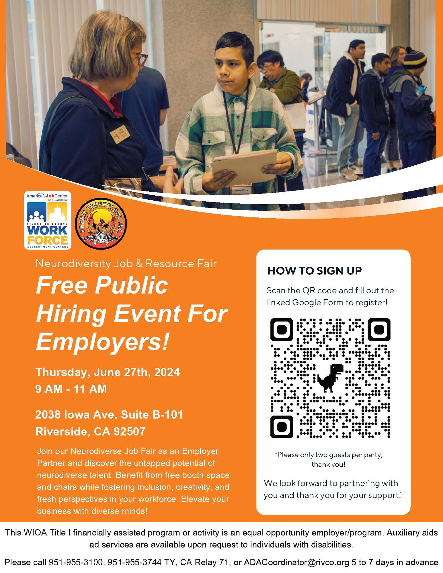 Riverside County Workforce Development Don't Miss Events!