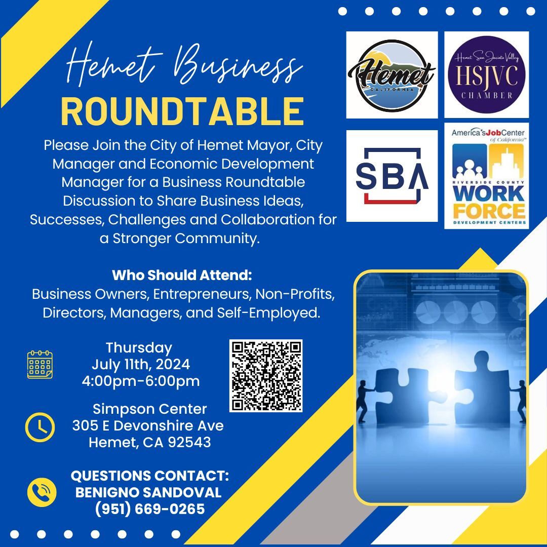 Hemet Business Roundtable