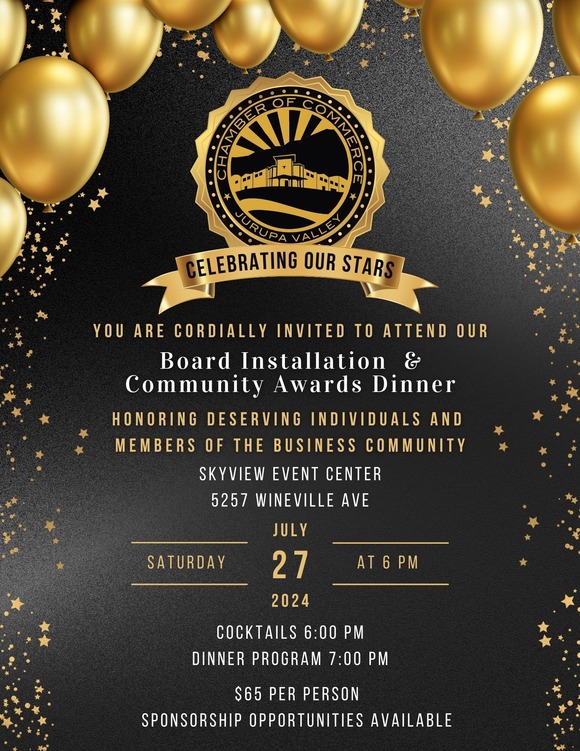 Jurupa Valley Chamber Installation