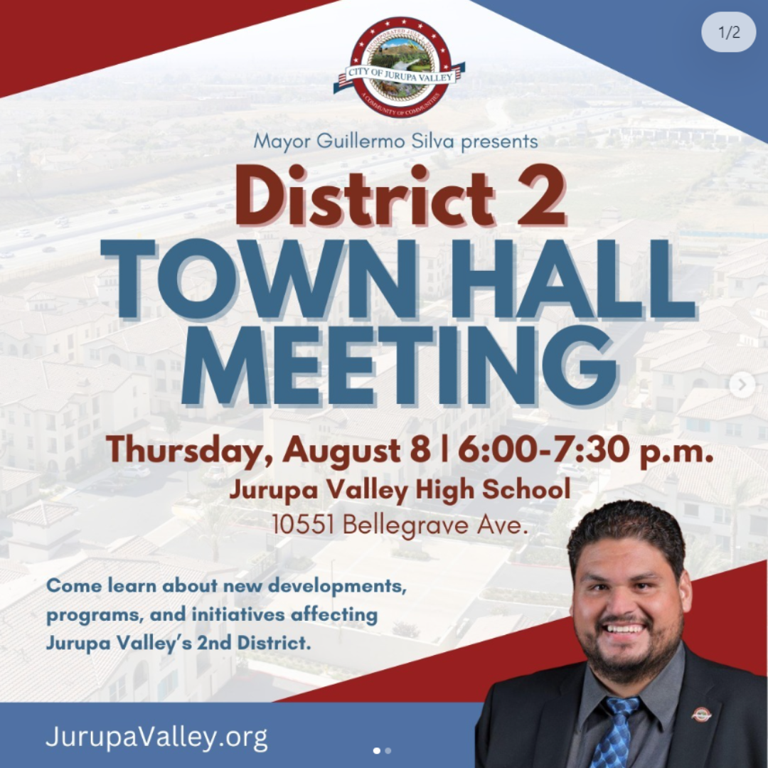 Jurupa Valley Town Hall Meeting