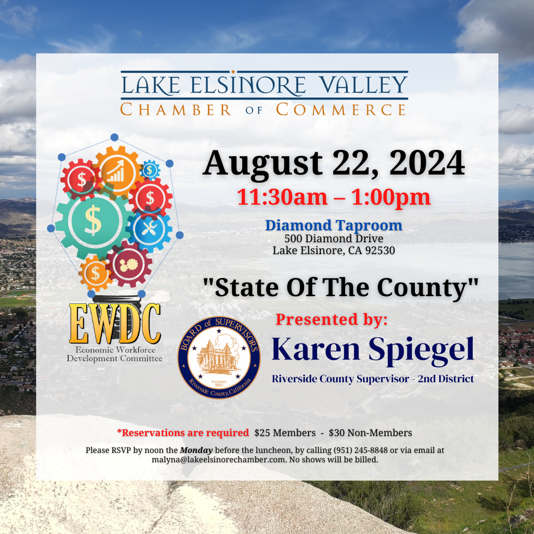 Lake Elsinore Valley Chamber State of the County