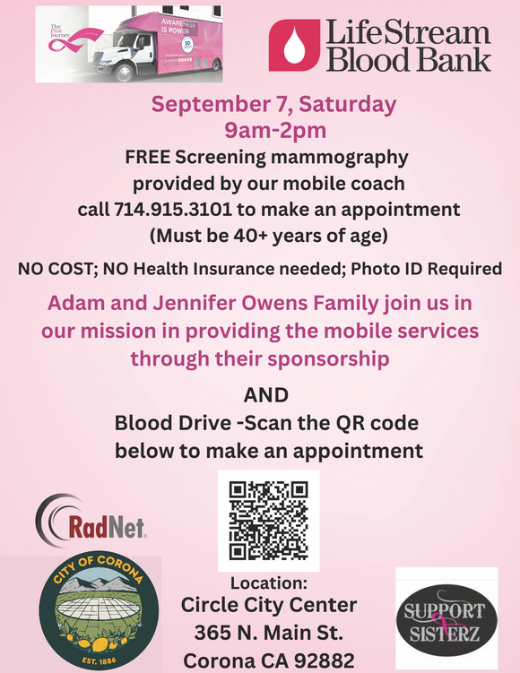 Support Sisterz Blood Drive