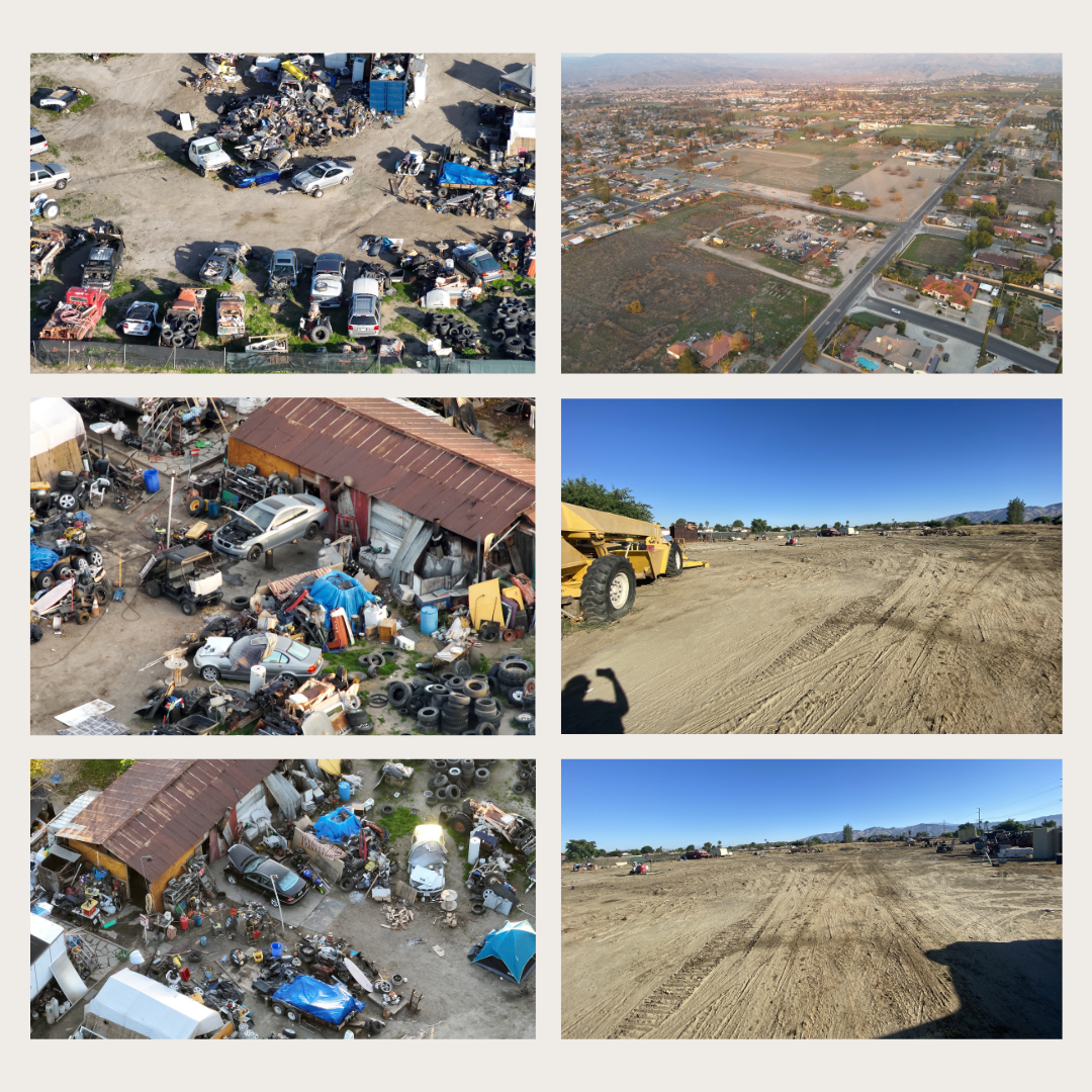 Hemet before and after