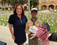 Patriot Day Flag Placing