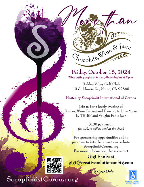 Chocolate Wine Jazz Fundraiser