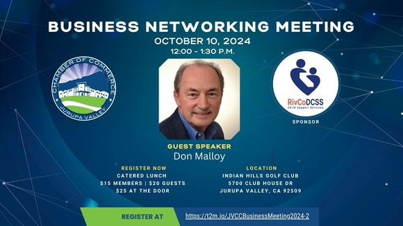 Jurupa Valley Business Networking Meeting