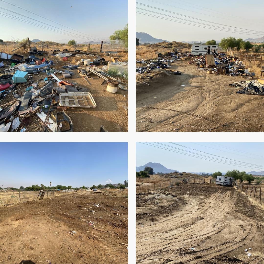 Menifee before and after Code Enforcement