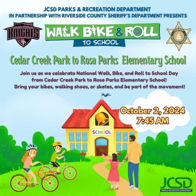 Bike Walk to School Day