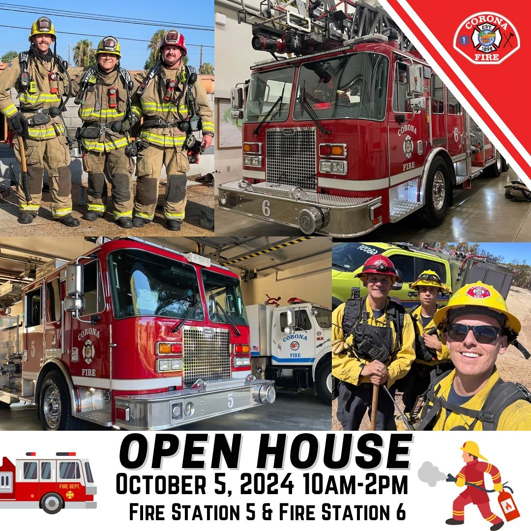 Corona Fire Department Open House