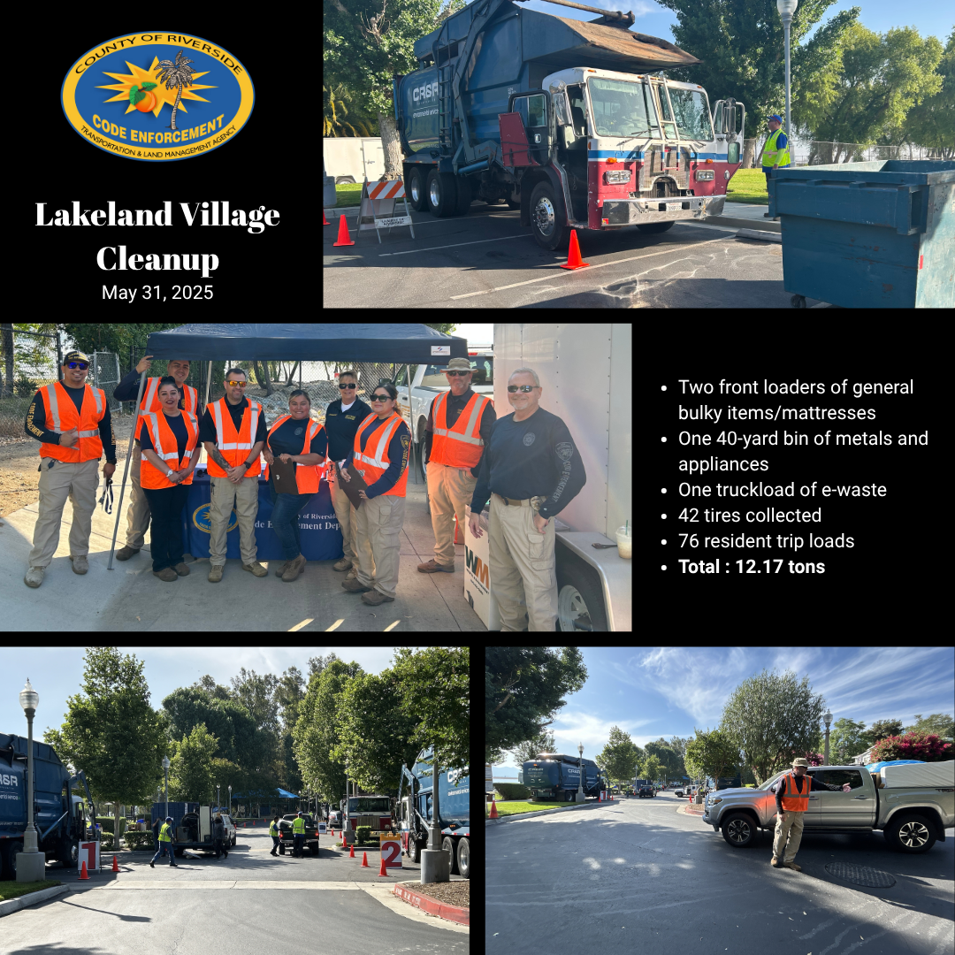 lakeland Village cleanup