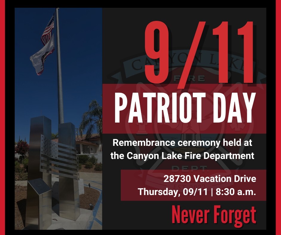 Canyon Lake Remembrance Ceremony