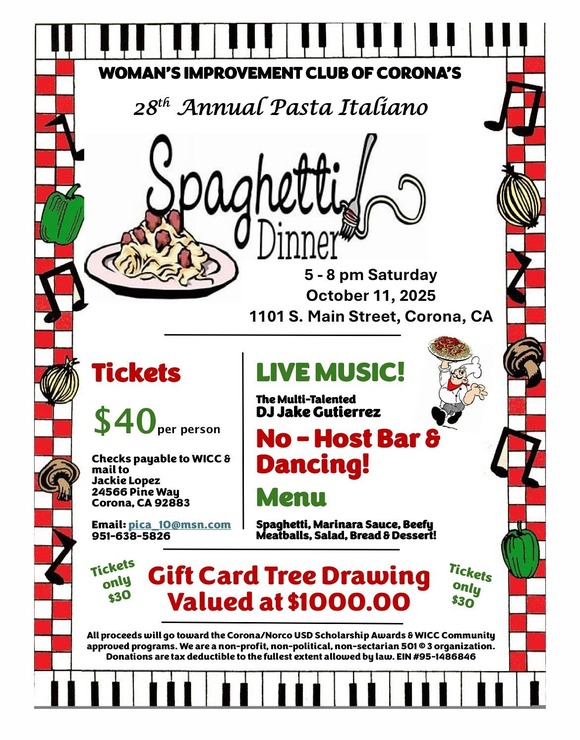 WIC Spaghetti Night