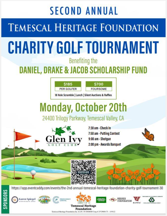 Temescal Valley Golf Tournament
