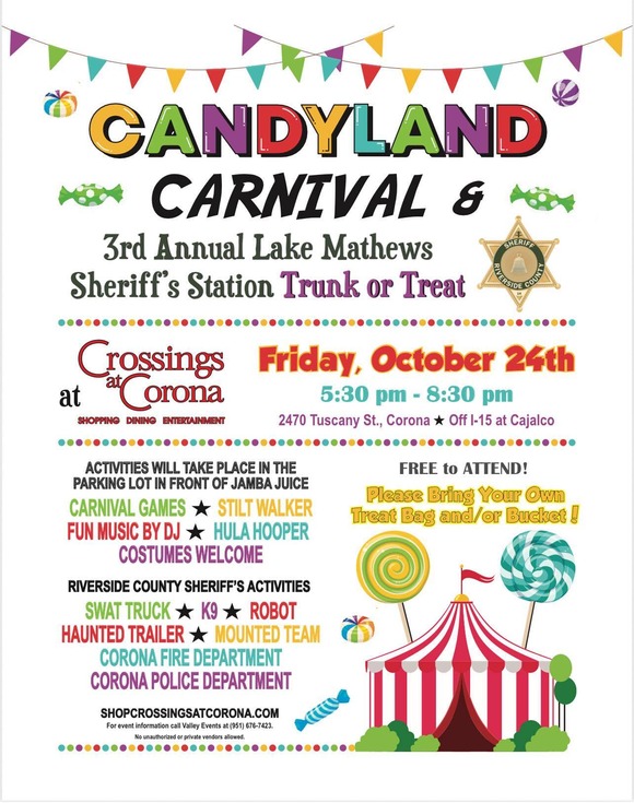 Lake Mathews Candyland