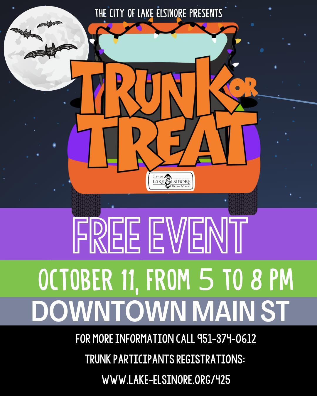 LE Trunk or Treat
