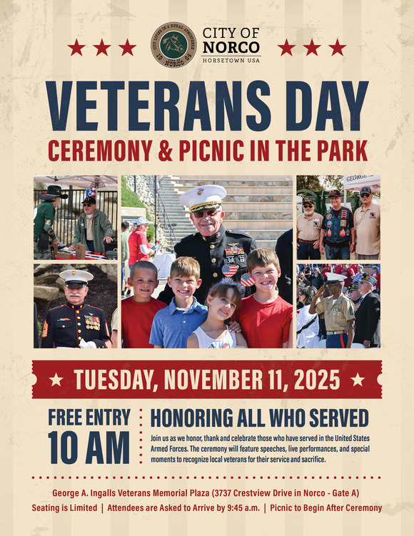 Norco Veterans Day
