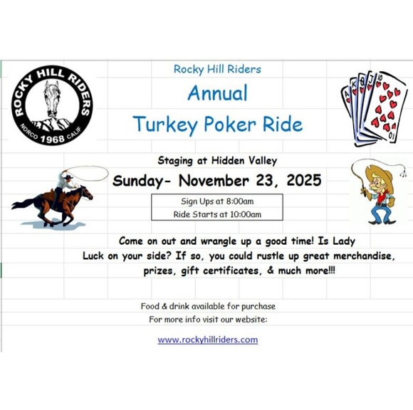 Turkey Poker Ride