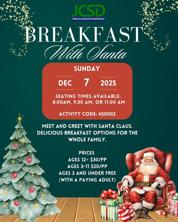 JSCD Breakfast with Santa