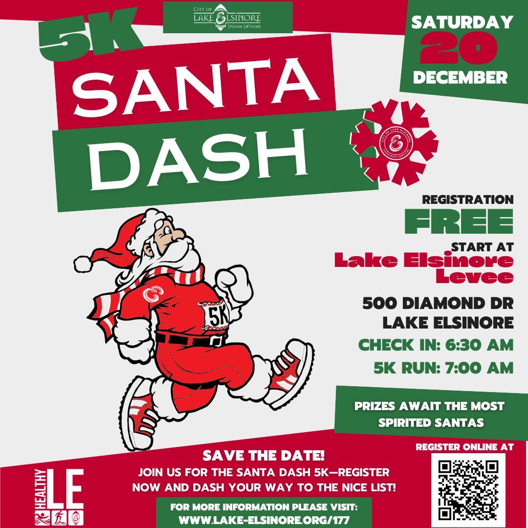 LE 5k Santa Dash
