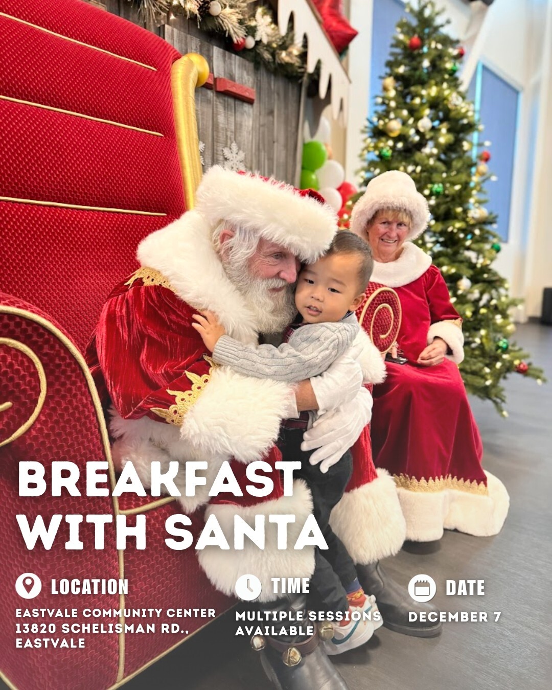 Eastvale Breakfast with Santa