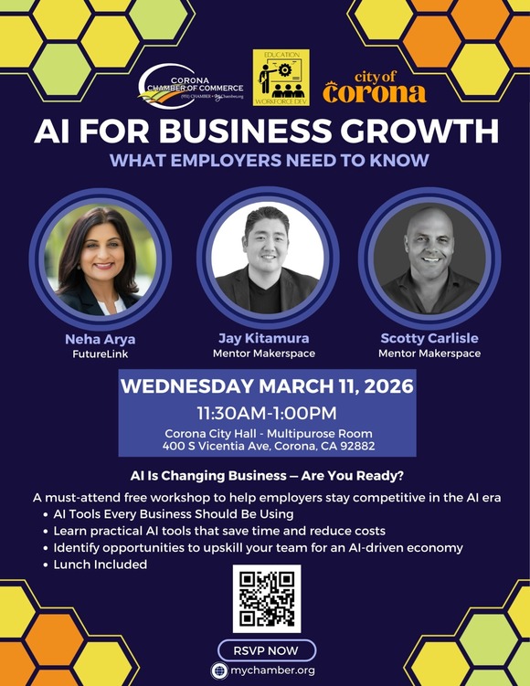 Corona Chamber Business Workforce Development