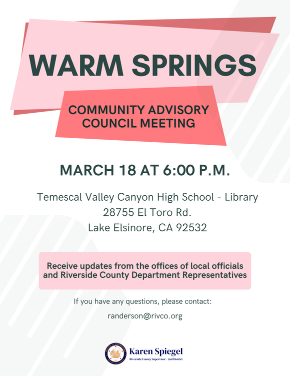 Warm Springs CAC