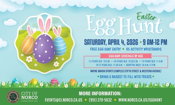 Norco Easter Egg Hunt