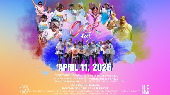 Lake Elsinore Color Run