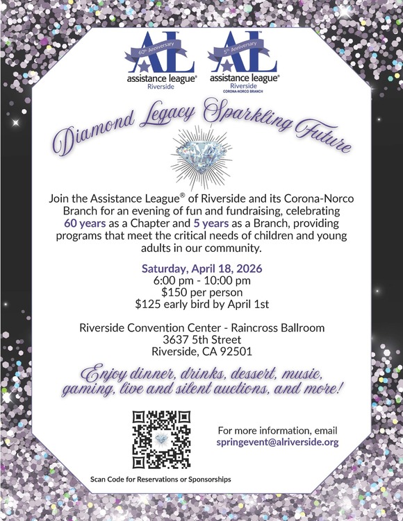 Assistance League Diamond Legacy Sparking Future Event