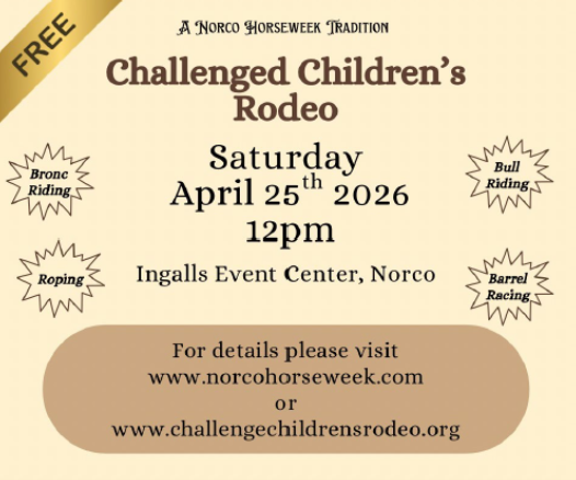 A Norco Horseweek Tradition Challenged Children's Rodeo