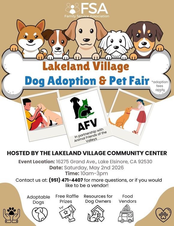 Lakeland Village Dog Adoption & Pet Fair