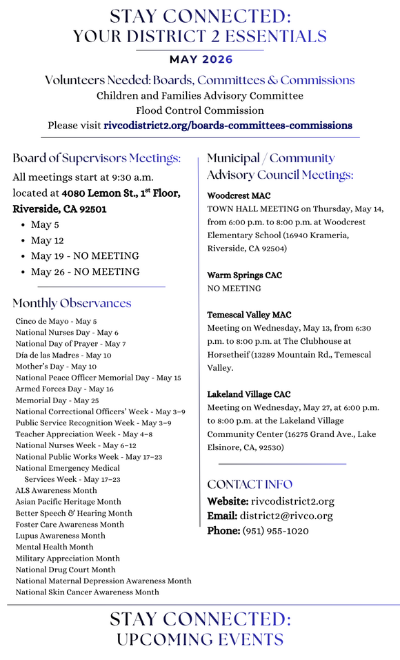 May District Essentials