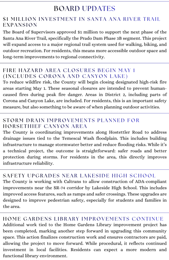 Board Updates 1