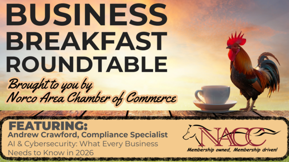 Norco Chamber Business Breakfast Roundtable