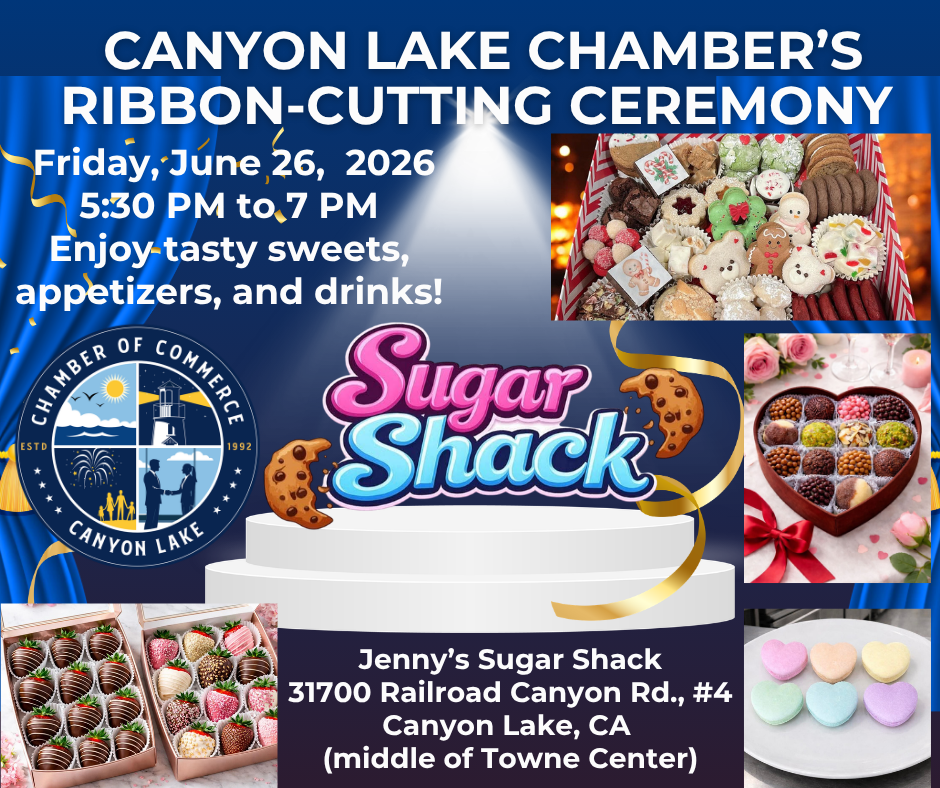 Sugar Shack Ribbon-Cutting Ceremony in Canyon Lake
