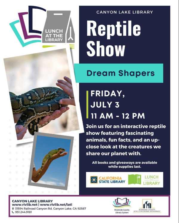 Canyon Lake Reptile Show