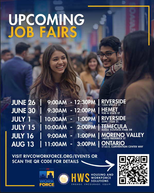 Riverside County Workforce Development Job Fair