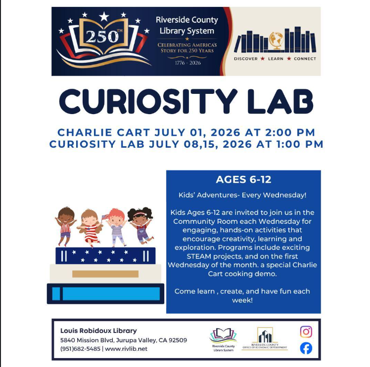 Jurupa Valley Curiosity Lab