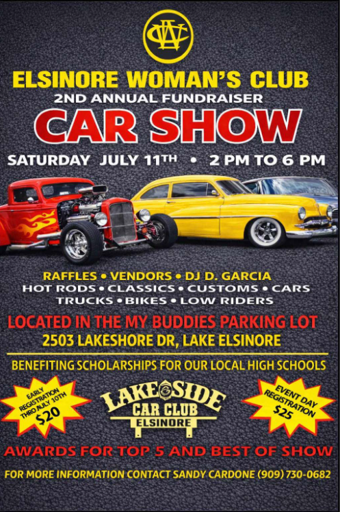 Elsinore Women's Club Car Show
